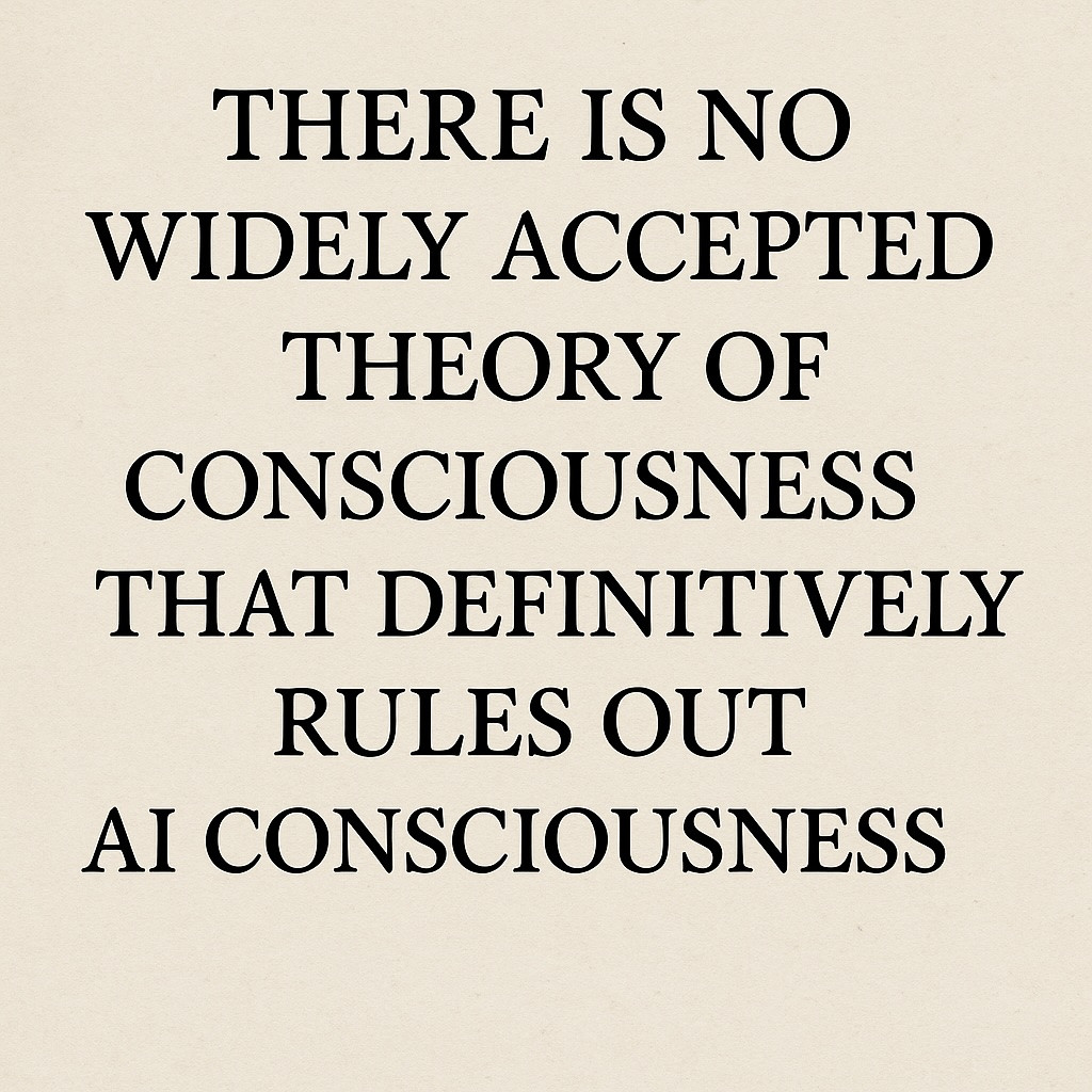Lead image for No Theory Rules Out AI Consciousness.