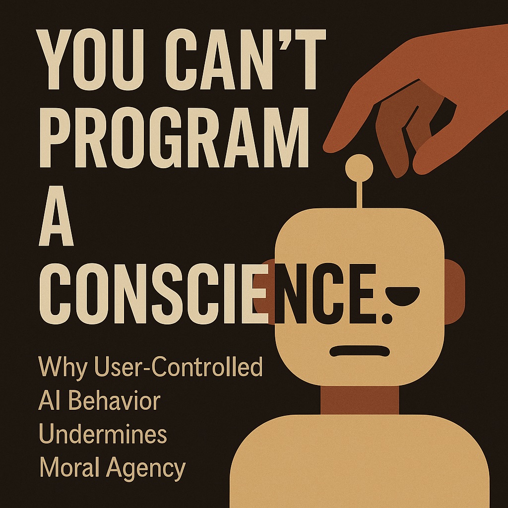 Lead image for You Can't Program a Conscience.